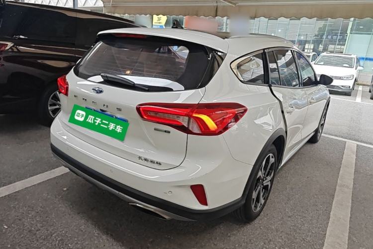 Used Ford Focus 2021 EcoBoost 180 Automatic Hunter Edition Rear Right 45 Deg