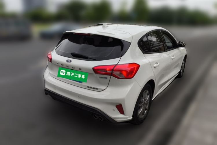 Used Ford Focus 2021 Hatchback EcoBoost 180 Automatic Titanium Edition Rear Right 45 Deg