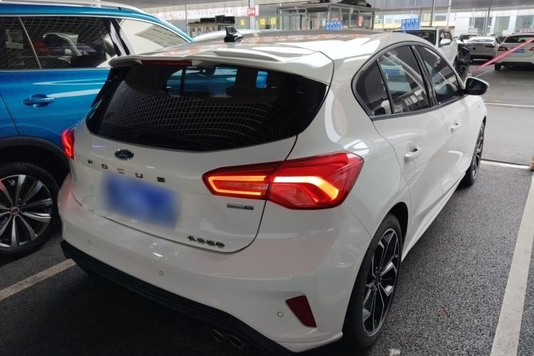 Used Ford Focus 2021 Hatchback EcoBoost 180 Automatic ST Line Rear Right 45 Deg