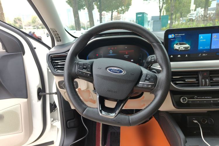 Used Ford Focus 2021 Sedan EcoBoost 180 Automatic Trendy Model Steering Wheel