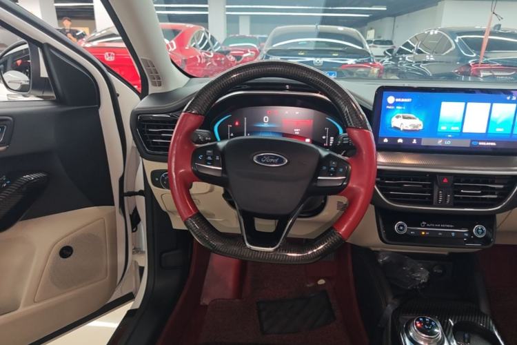 Used Ford Focus 2021 Sedan EcoBoost 180 Automatic Trendy Model Steering Wheel