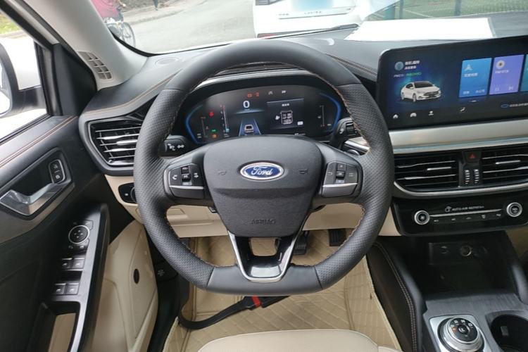 Used Ford Focus 2021 Sedan EcoBoost 180 Automatic Trendy Model Steering Wheel