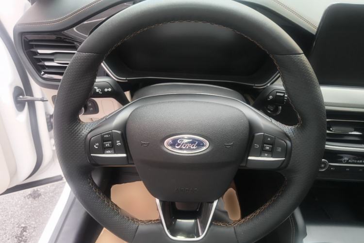Used Ford Focus 2021 Sedan EcoBoost 180 Automatic Trendy Model Steering Wheel