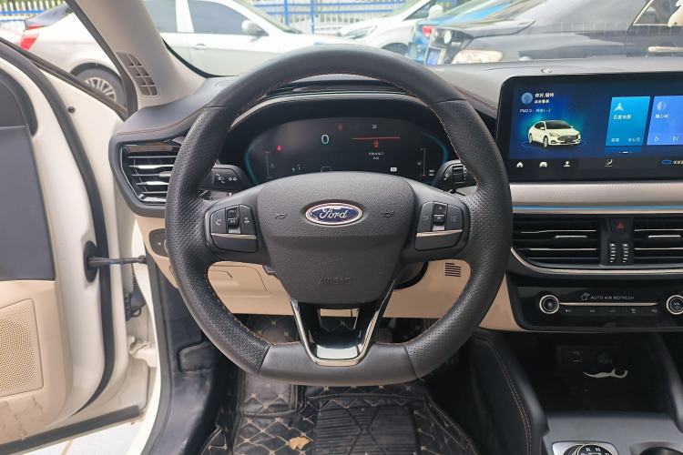 Used Ford Focus 2021 Sedan EcoBoost 180 Automatic Trendy Model Steering Wheel