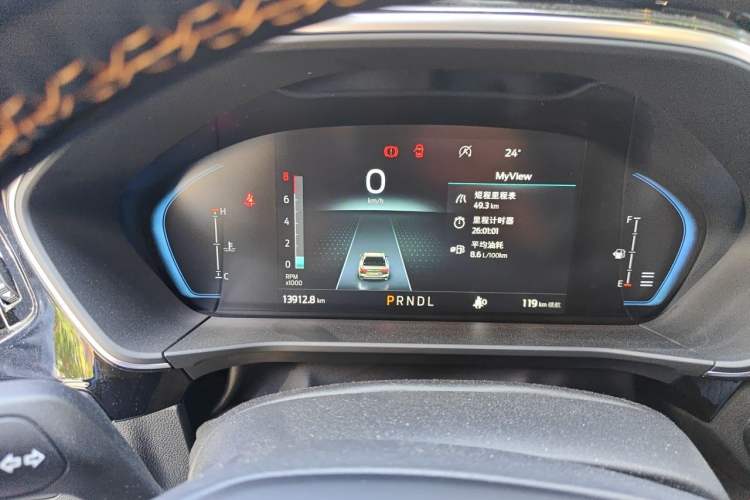 Used Ford Focus 2022 Sedan EcoBoost 180 Automatic Performance Edition Instrument Cluster