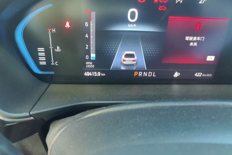 Used Ford Focus 2022 Hatchback EcoBoost 180 Automatic Performance Edition Odometer Close Up