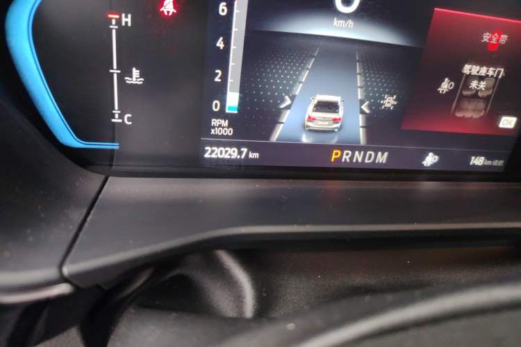 Used Ford Focus 2022 Hatchback EcoBoost 180 Automatic ST Line Odometer Close Up