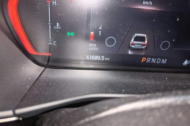 Used Ford Focus 2022 Hatchback EcoBoost 180 Automatic ST Line Odometer Close Up