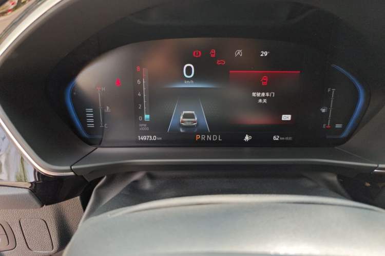 Used Ford Focus 2022 Sedan EcoBoost 180 Automatic Performance Edition Odometer Close Up