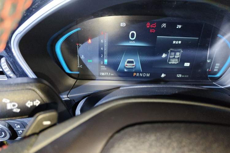 Used Ford Focus 2022 Hatchback EcoBoost 180 Automatic ST Line Odometer Close Up