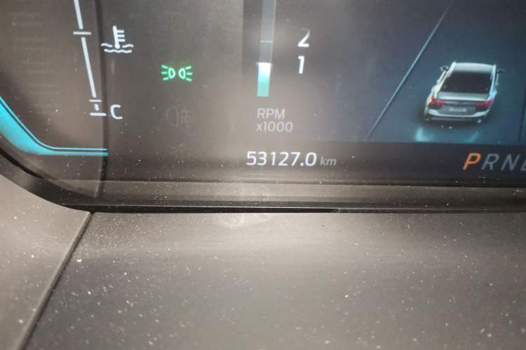 Used Ford Focus 2022 Hatchback EcoBoost 180 Automatic ST Line Odometer Close Up