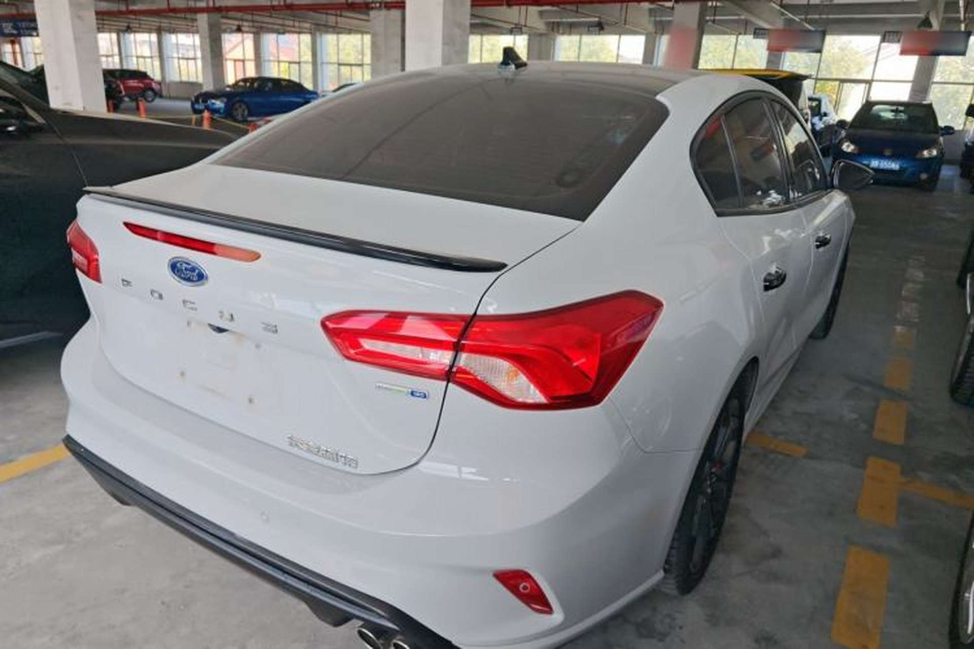 Used Ford Focus 2022 Sedan EcoBoost 180 Automatic ST Line Rear Right 45 Deg