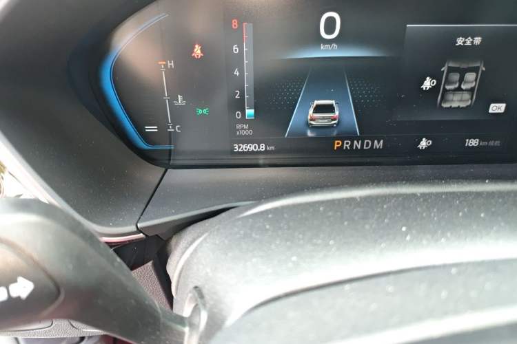 Used Ford Focus 2022 Hatchback EcoBoost 180 Automatic ST Line Odometer Close Up