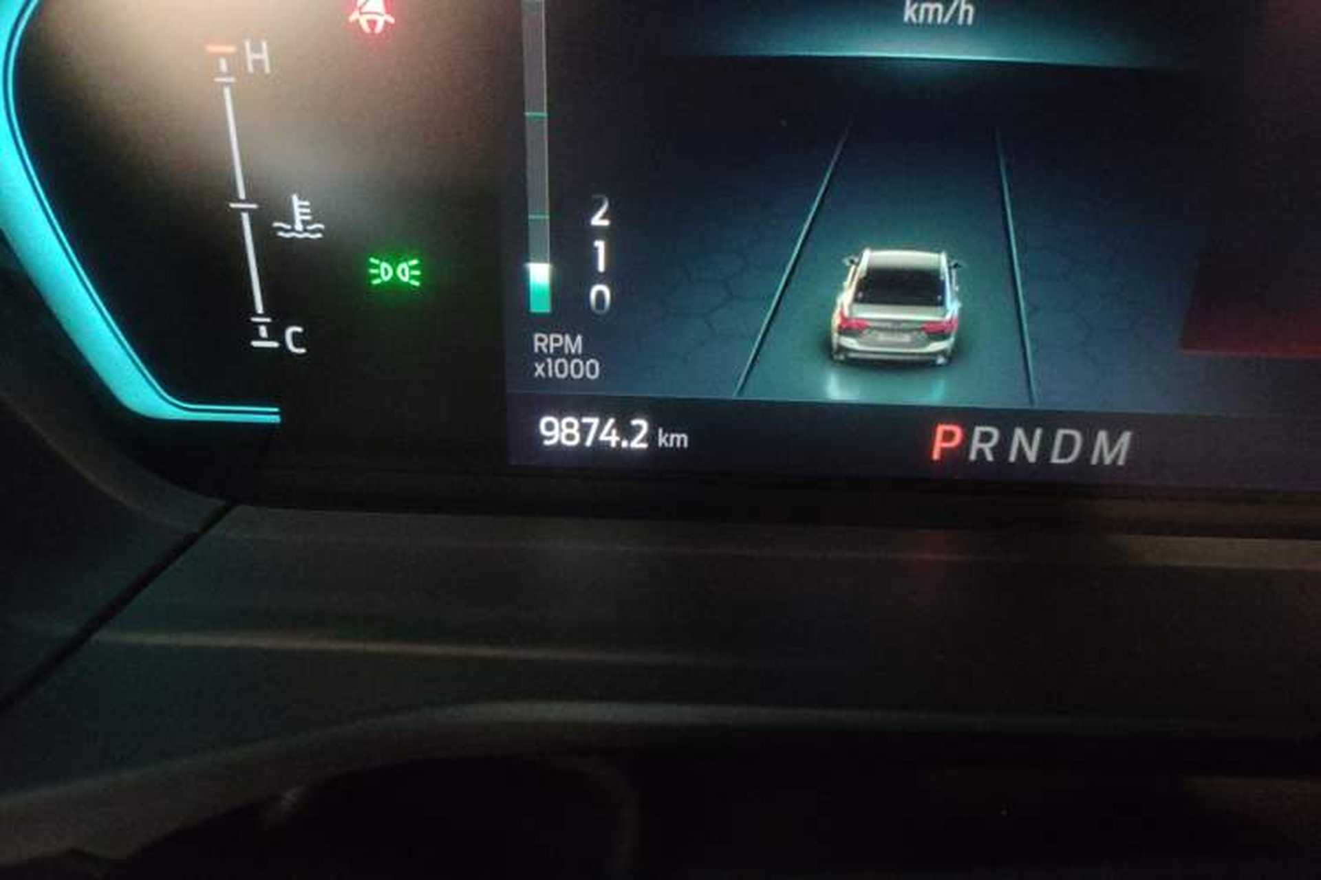 Used Ford Focus 2022 Hatchback EcoBoost 180 Automatic ST Line Odometer Close Up