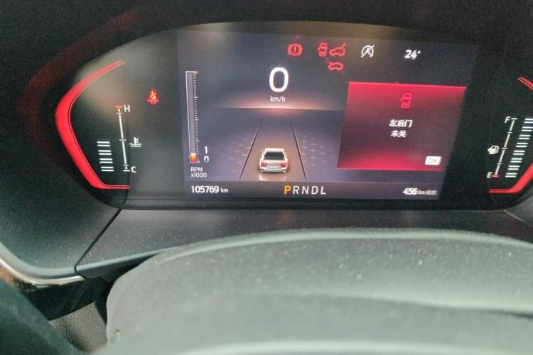 Used Ford Focus 2022 Hatchback EcoBoost 180 Automatic Performance Edition Odometer Close Up