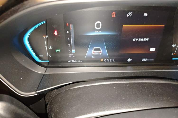 Used Ford Focus 2022 Hatchback EcoBoost 180 Automatic Performance Edition Odometer Close Up