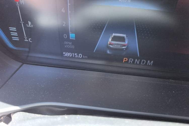 Used Ford Focus 2022 Sedan EcoBoost 180 Automatic ST Line Odometer Close Up