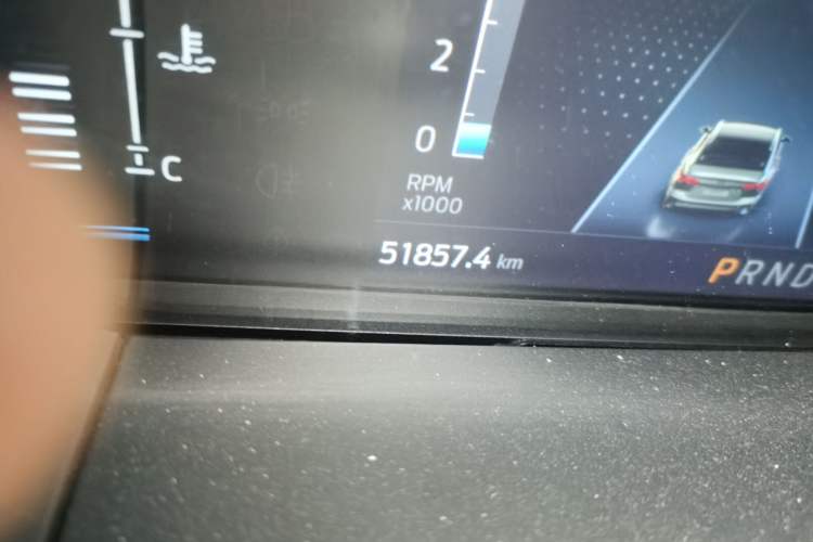 Used Ford Focus 2022 Sedan EcoBoost 180 Automatic Performance Edition Odometer Close Up