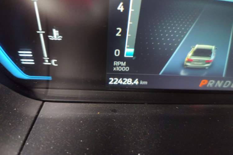 Used Ford Focus 2022 Sedan EcoBoost 180 Automatic Performance Edition Odometer Close Up