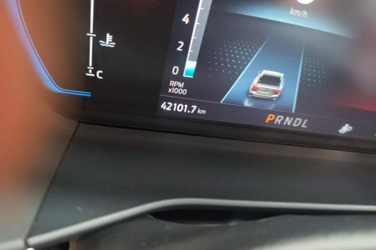 Used Ford Focus 2022 Hatchback EcoBoost 180 Automatic Performance Edition Odometer Close Up