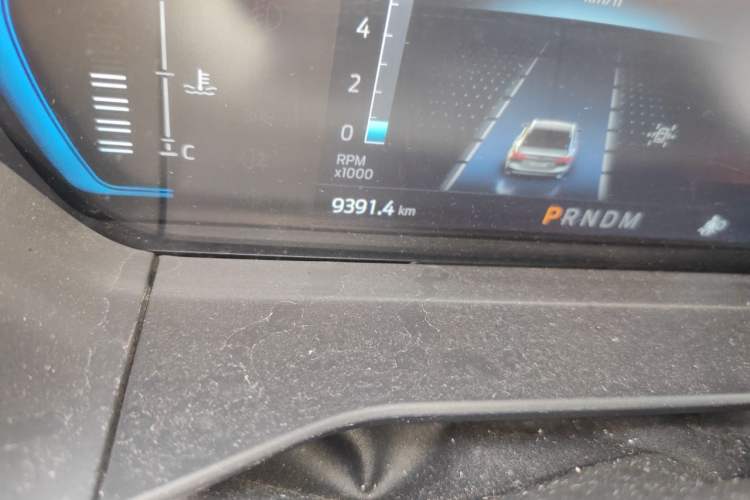 Used Ford Focus 2022 Sedan EcoBoost 180 Automatic ST Line Odometer Close Up