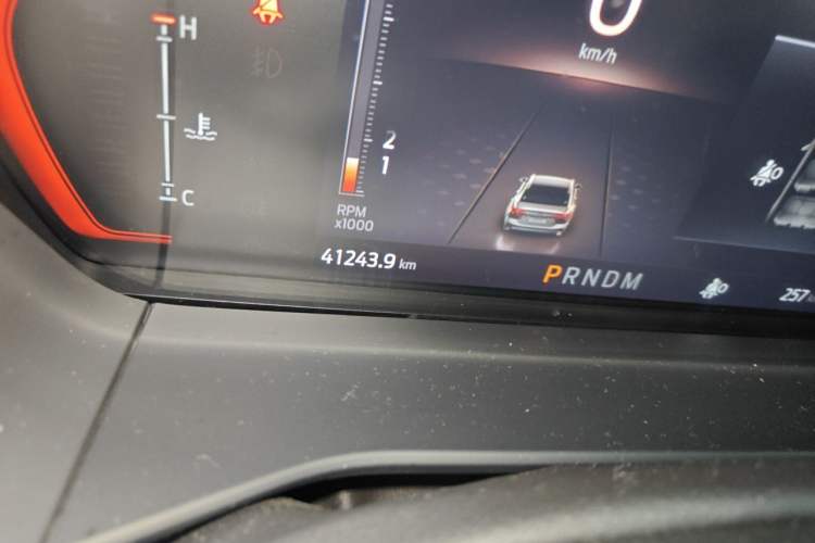 Used Ford Focus 2022 Hatchback EcoBoost 180 Automatic ST Line Odometer Close Up