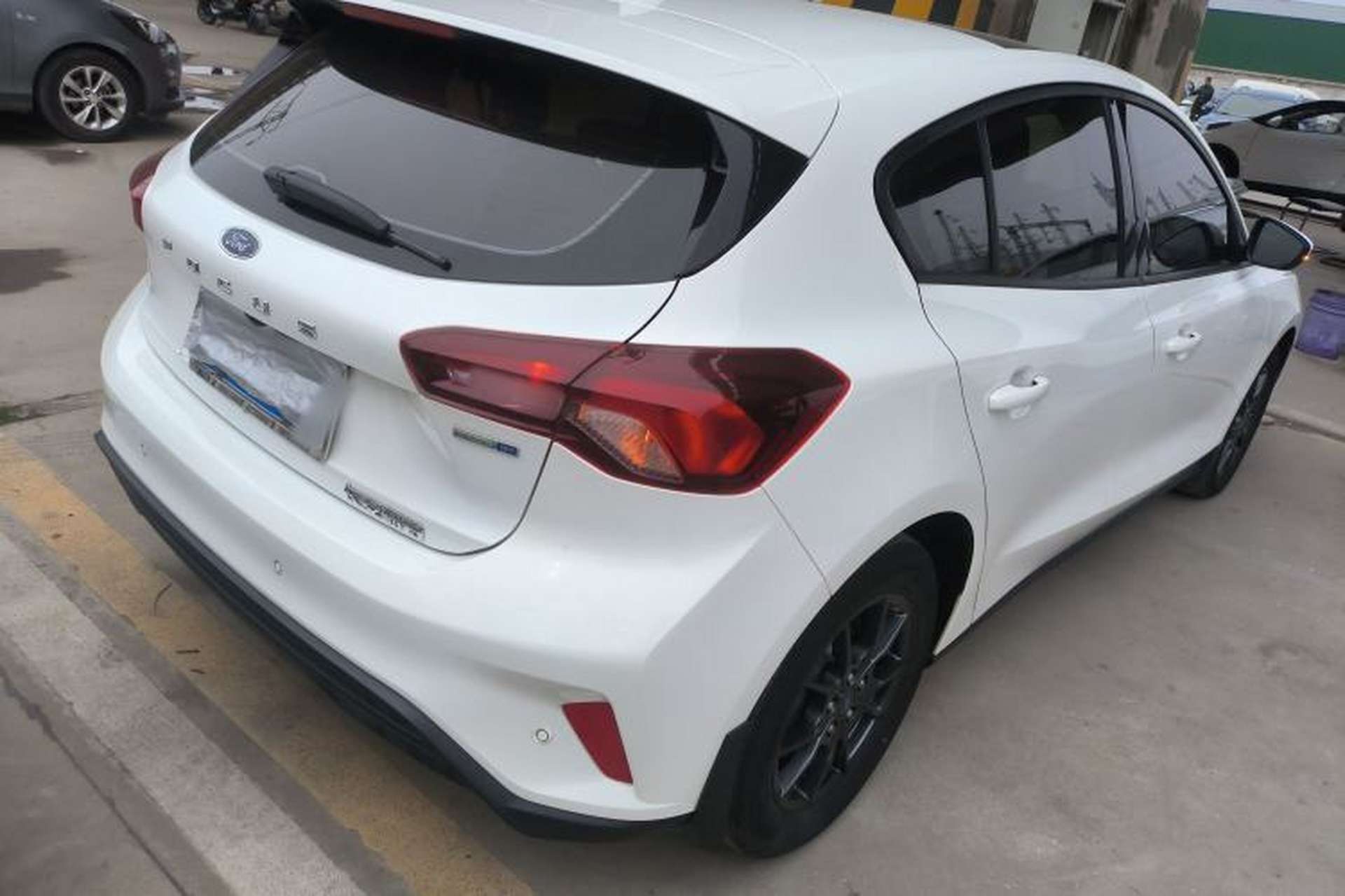 Used Ford Focus 2022 Hatchback EcoBoost 180 Automatic Performance Edition Rear Right 45 Deg