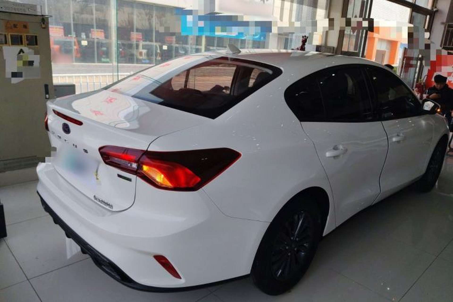 Used Ford Focus 2022 Sedan EcoBoost 180 Automatic Performance Edition Rear Right 45 Deg