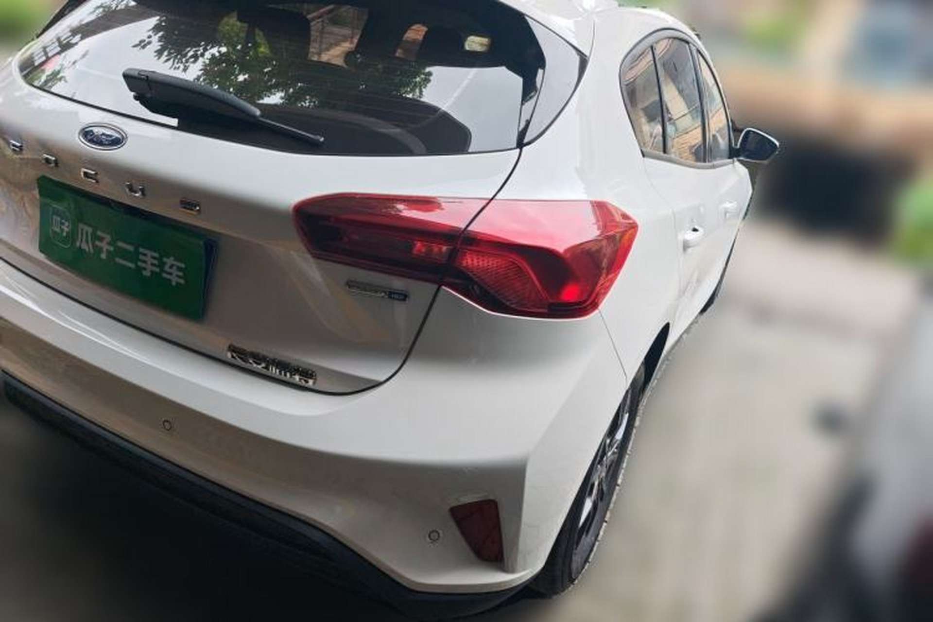Used Ford Focus 2022 Hatchback EcoBoost 180 Automatic Performance Edition Rear Right 45 Deg