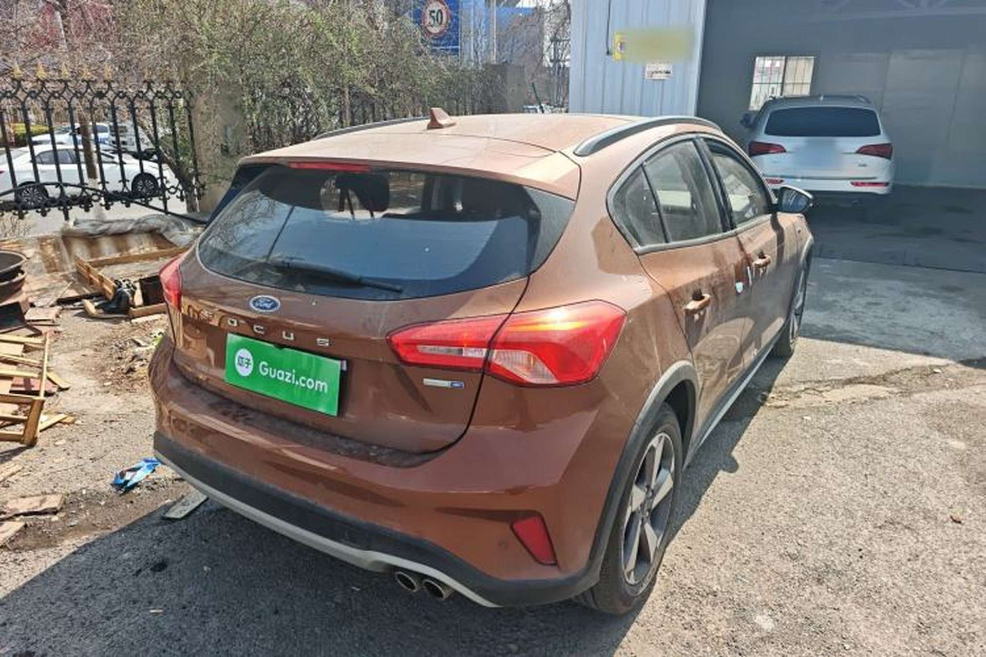 Used Ford Focus Active 2020 EcoBoost 180 Automatic Trendy Model Rear Right 45 Deg