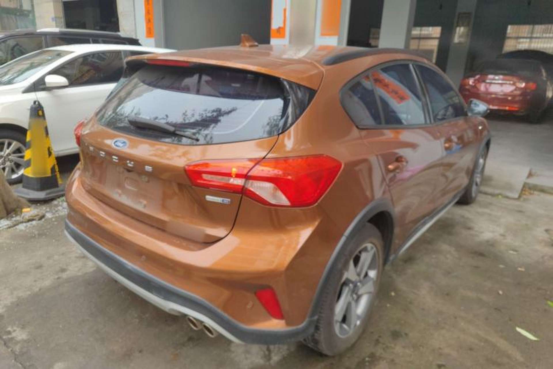Used Ford Focus Active 2020 EcoBoost 180 Automatic Trendy Model Rear Right 45 Deg