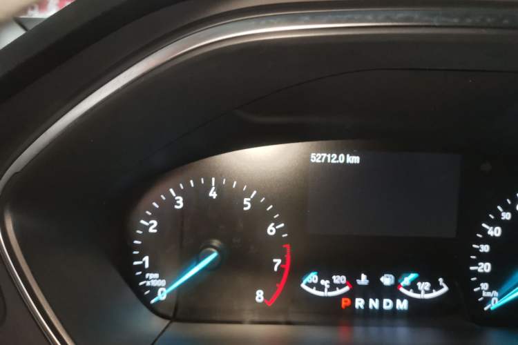 Used Ford Focus Active 2020 EcoBoost 180 Automatic Trendy Model Odometer Close Up