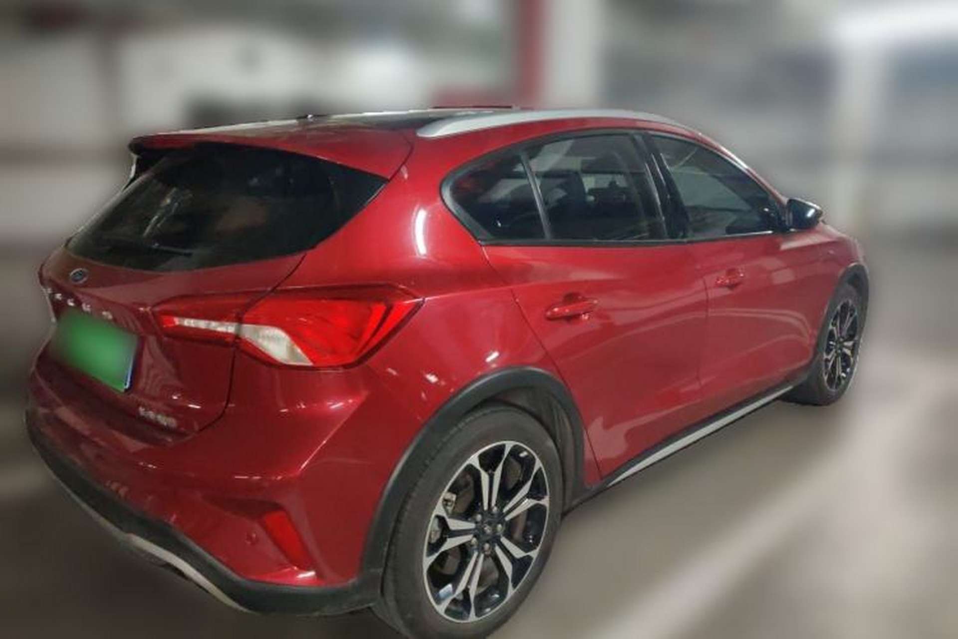 Used Ford Focus Active 2020 EcoBoost 180 Automatic Titanium Edition Rear Right 45 Deg