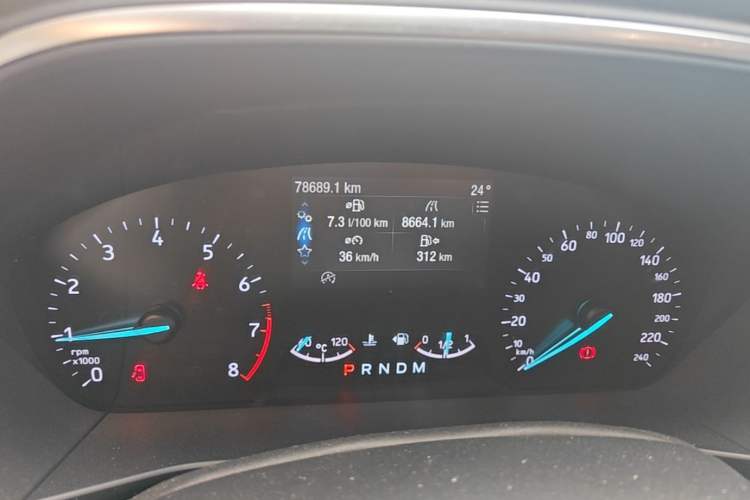 Used Ford Focus Active 2020 EcoBoost 180 Automatic Trendy Model Instrument Cluster