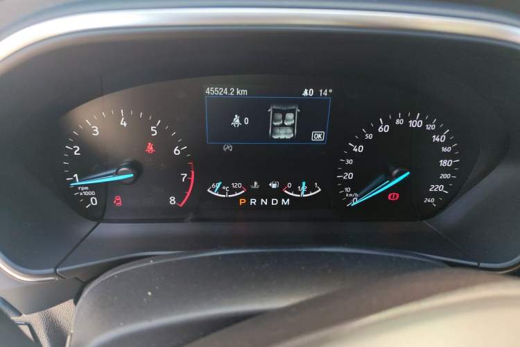 Used Ford Focus Active 2020 EcoBoost 180 Automatic Trendy Model Instrument Cluster