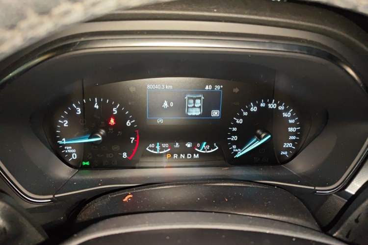 Used Ford Focus Active 2020 EcoBoost 180 Automatic Trendy Model Instrument Cluster
