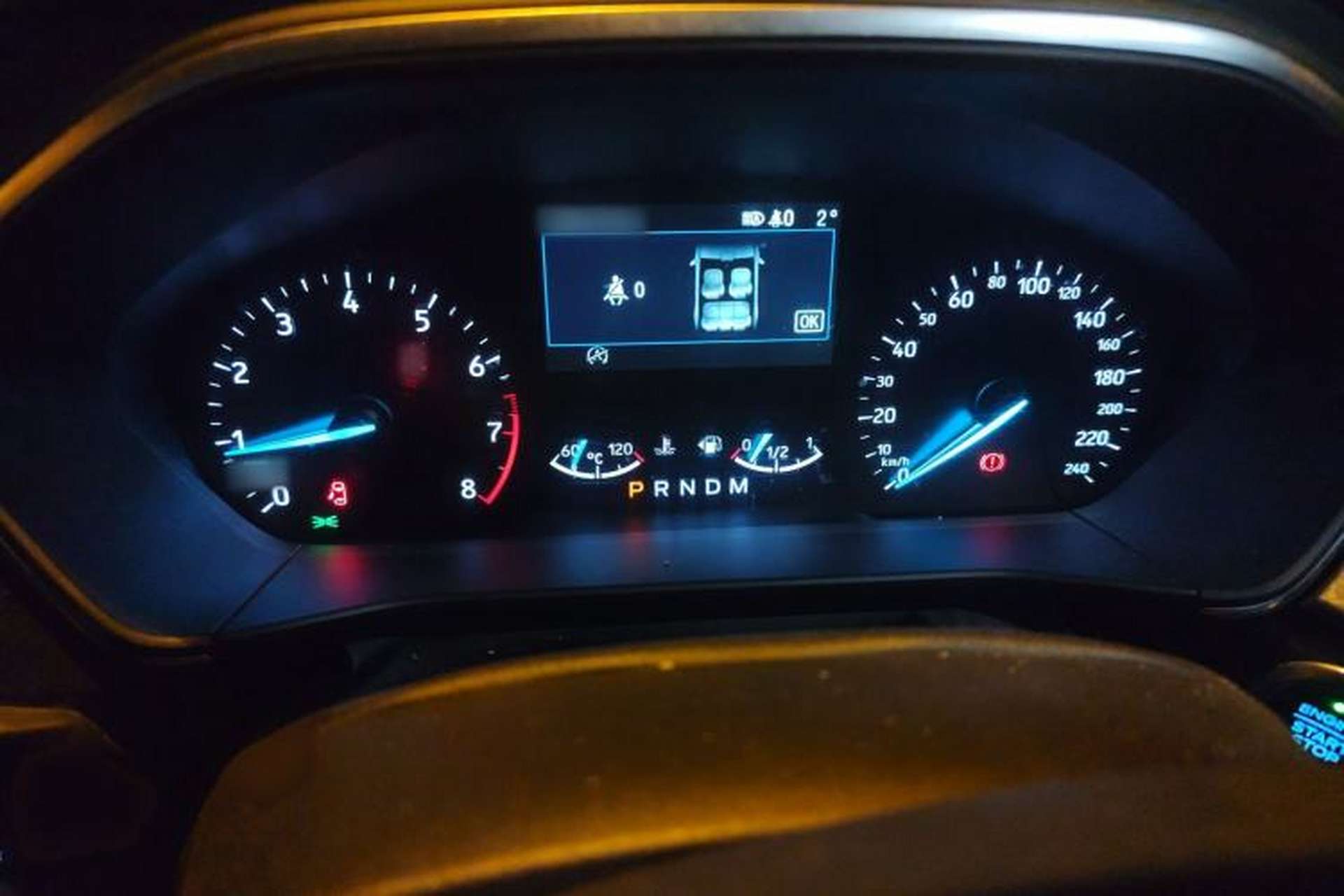 Used Ford Focus Active 2020 EcoBoost 180 Automatic Titanium Edition Instrument Cluster