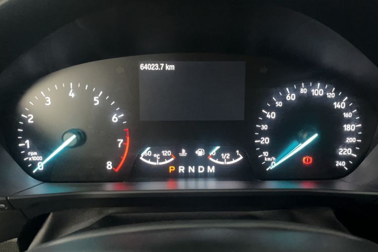 Used Ford Focus Active 2020 EcoBoost 180 Automatic Trendy Model Odometer Close Up