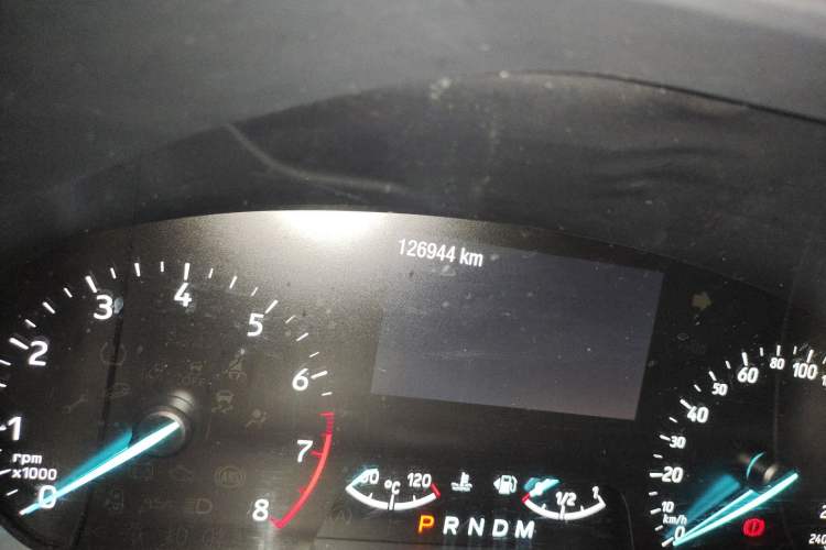 Used Ford Focus Active 2020 EcoBoost 180 Automatic Trendy Model Odometer Close Up