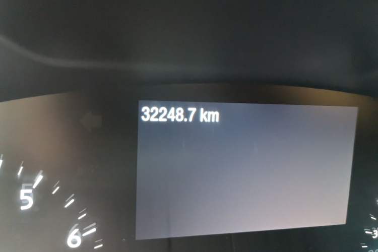 Used Ford Focus Active 2020 EcoBoost 180 Automatic Trendy Model Odometer Close Up