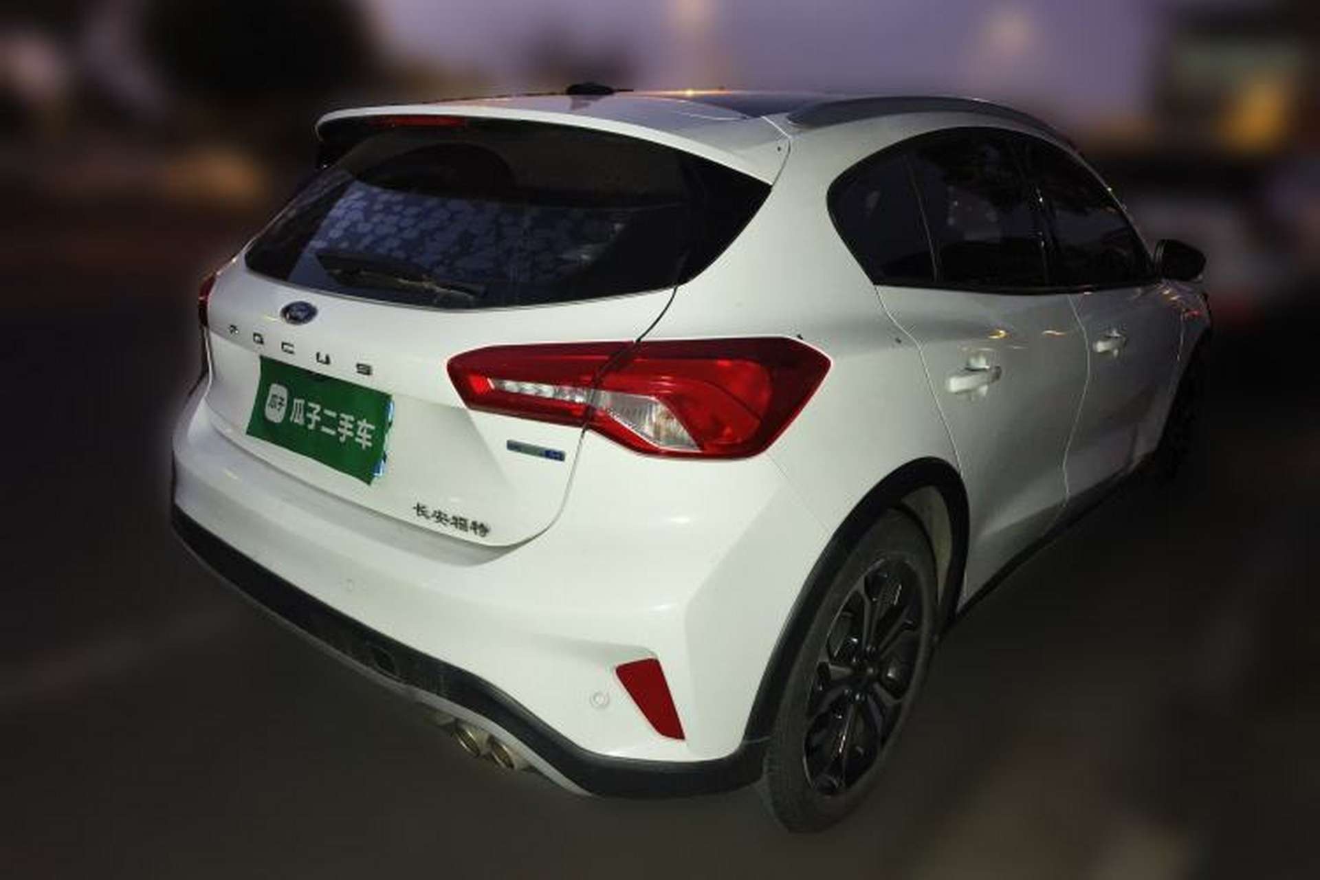 Used Ford Focus Active 2020 EcoBoost 180 Automatic Titanium Edition Rear Right 45 Deg