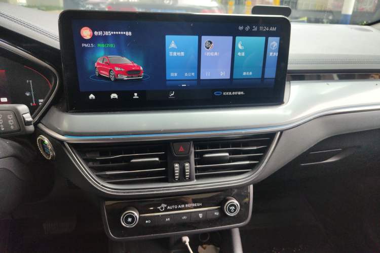 Used Ford Focus Active 2021 EcoBoost 180 Automatic Trendy Model Audio And AC Panel
