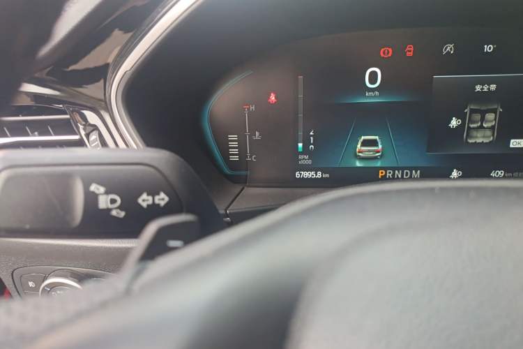Used Ford Focus Active 2021 EcoBoost 180 Automatic Trendy Model Odometer Close Up