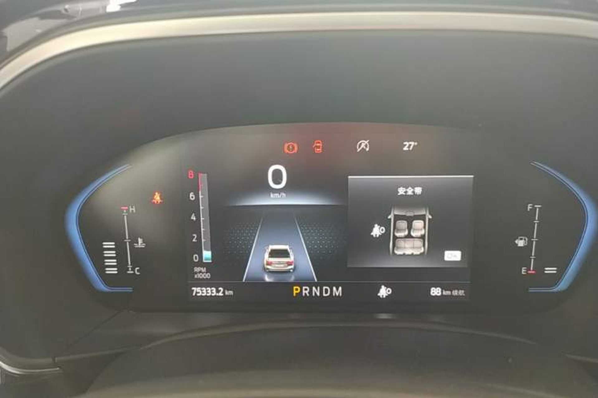 Used Ford Focus Active 2021 EcoBoost 180 Automatic Trendy Model Instrument Cluster