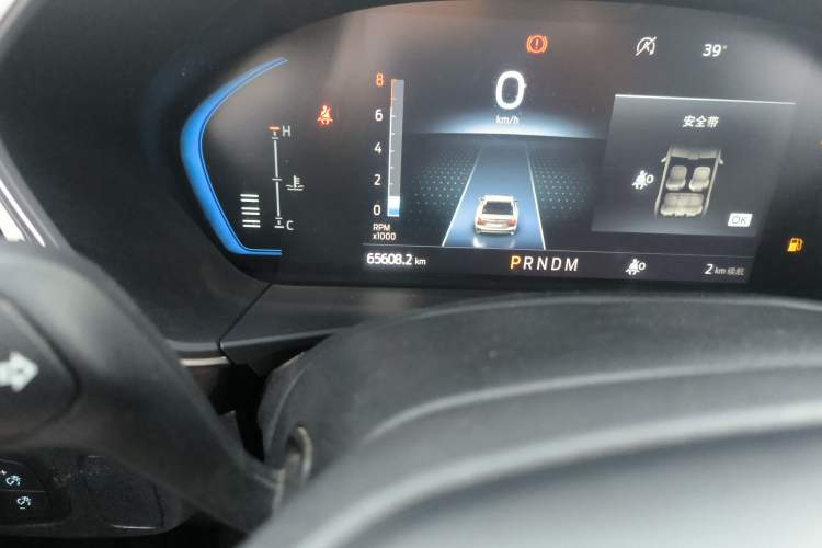 Used Ford Focus Active 2021 EcoBoost 180 Automatic Trendy Model Odometer Close Up