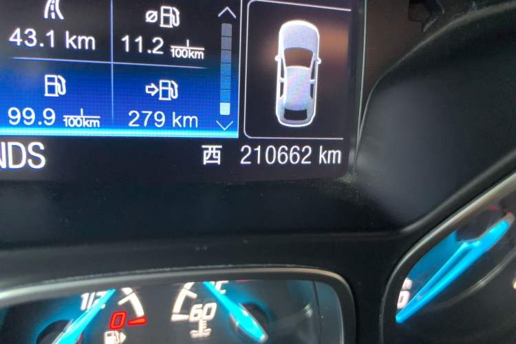 Used Ford Kuga 2013 1.6L GTDi 4x4 Elite Model Odometer Close Up