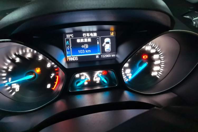 Used Ford Kuga 2013 2.0L GTDi Four-Wheel Drive Premium Model Odometer Close Up