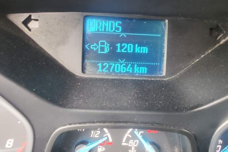 Used Ford Kuga 2013 1.6L GTDi Two-Wheel-Drive Comfort Model Odometer Close Up