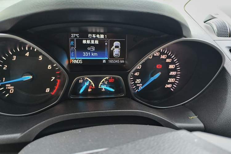 Used Ford Kuga 2013 1.6L GTDi 4x4 Elite Model Odometer Close Up