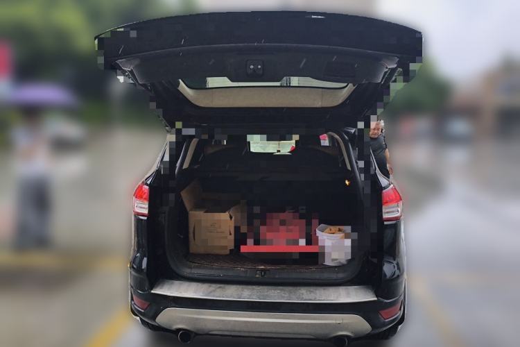 Used Ford Kuga 2013 1.6L GTDi 4x4 Elite Model Trunk